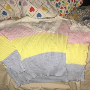 2x long sleeve sweater